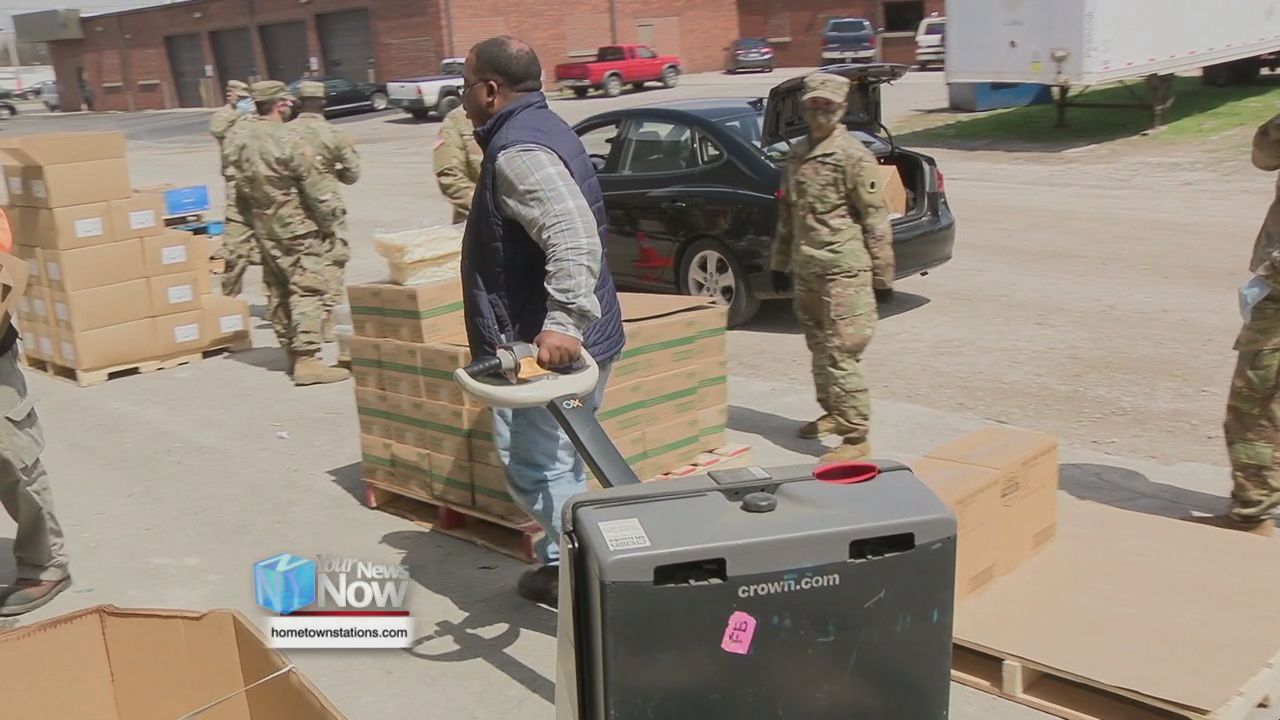 West Ohio Food Bank sees outpouring of support as they help get food out to those in need